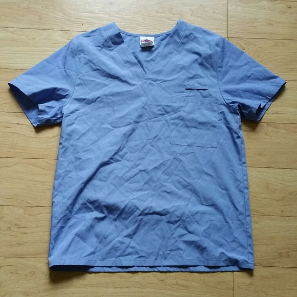 NEW blue scrub XS Scrub Star - Picture 1 of 3
